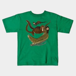 Giant otter Kids T-Shirt